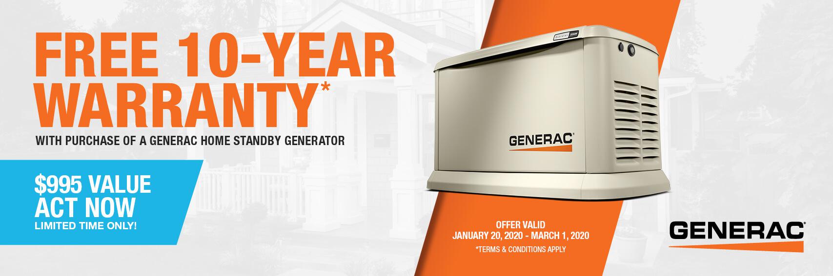 Homestandby Generator Deal | Warranty Offer | Generac Dealer | Schenevus, NY